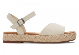 Toms Abby Flatform Beige | 3612GOBVN