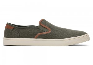 Toms Baja Olive Synthetik Trim Olivgrün | 1520ZKVAC