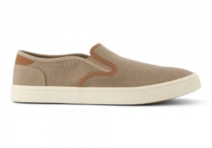 Toms Baja Taupe Synthetik Trim Tiefesgrau | 6428UROHK