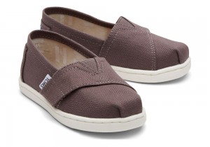 Toms Canvas Toddler Shoe Grau | 4198COTGS