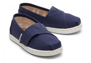 Toms Canvas Toddler Shoe Navy | 8523VDLIS