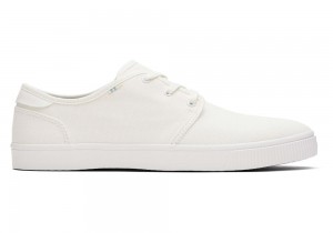 Toms Carlo White Canvas Spitze-Up Weiß | 4175OZEGS