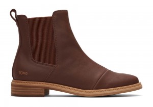 Toms Charlie Chestnut Leder Braun | 9380VMCKX