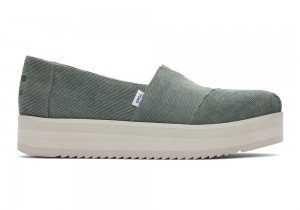 Toms Corduroy Midform Grün | 8361PBFZA