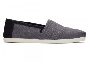 Toms Herringbone Synthetik Trim Grau | 8264BYZSP