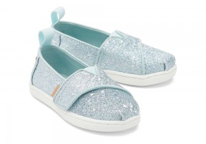 Toms Mint Cosmic Glitter Toddler Shoe Mintfarben | 3541PXKOJ