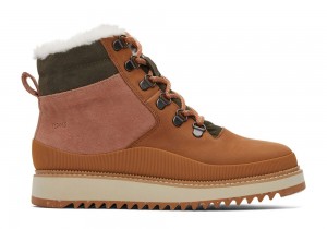 Toms Mojave Tan Wasser Resistant Leder Braun | 9802FPZGA