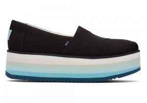 Toms Plattform Schwarz | 3107DGBCR