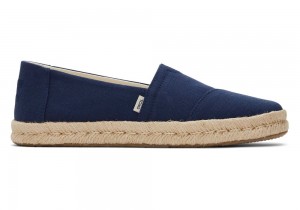 Toms Rope 2.0 Recycled Baumwoll Navy | 6087OKZYJ