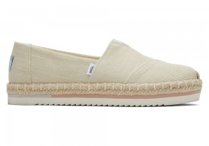 Toms Rope Plattform Beige | 2093SBOQA