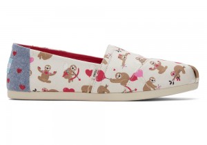 Toms Sloths and Hearts Beige | 0942HBJXK