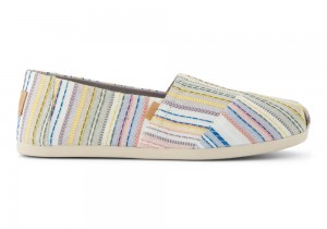 Toms Stitched Stripes Grau | 1795WKPSH