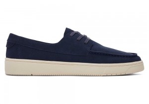 Toms TRVL LITE London Wildleder Loafer Navy | 7350ZHSDI