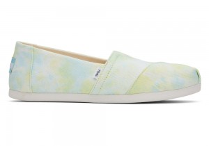 Toms Tie-Dye Gelb Hellgrün | 1236QFSAC