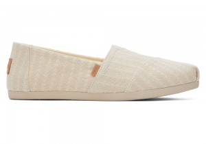 Toms Triangle Woven Beige | 8971PVBTZ