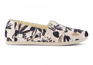 Toms Watercolor Floral Schwarz | 5687HYSNL