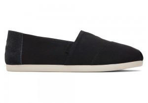 Toms Wildleder Brushed Twill Schwarz | 0985TKIZS