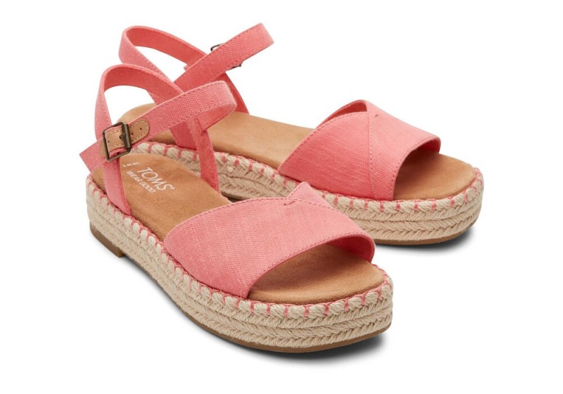 Toms Abby Flatform Rosa | 5492TYMGZ