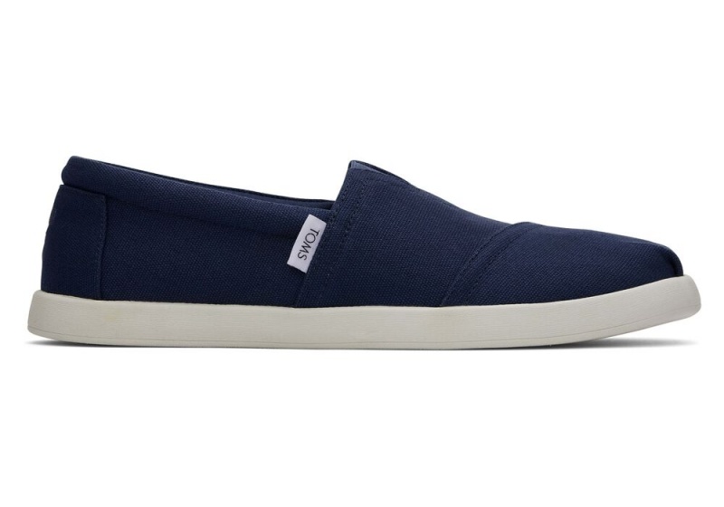 Toms Alp Fwd Recycled Baumwoll Canvas Navy | 4207EATQK