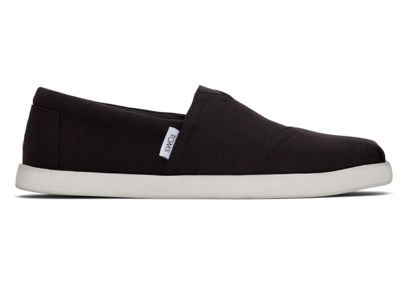 Toms Alp Fwd Recycled Baumwoll Canvas Schwarz | 0945QGFXD