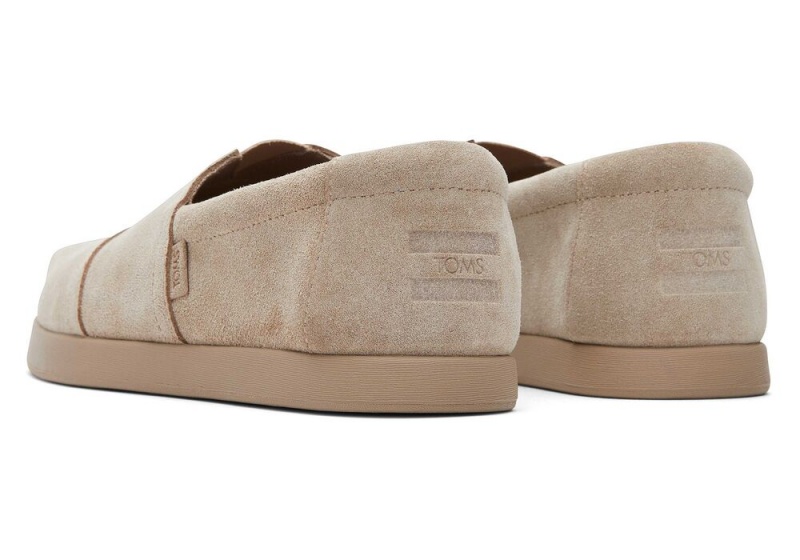 Toms Alp Fwd Taupe Distressed Wildleder Tiefesgrau | 5718LTDXF