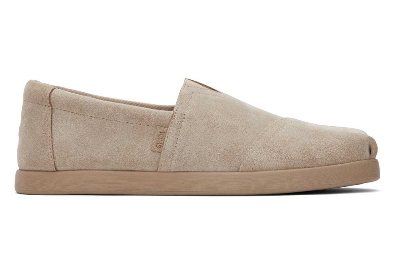 Toms Alp Fwd Taupe Distressed Wildleder Tiefesgrau | 5718LTDXF