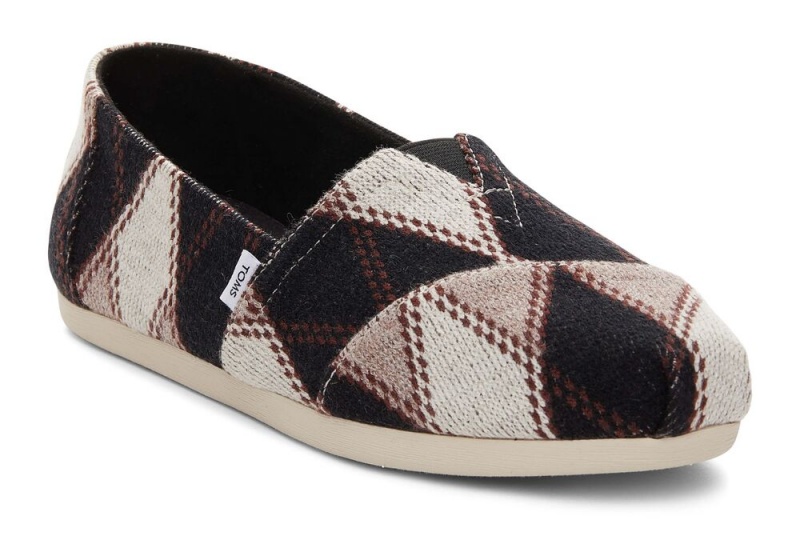 Toms Argyle Knit Schwarz | 7104LMBRO