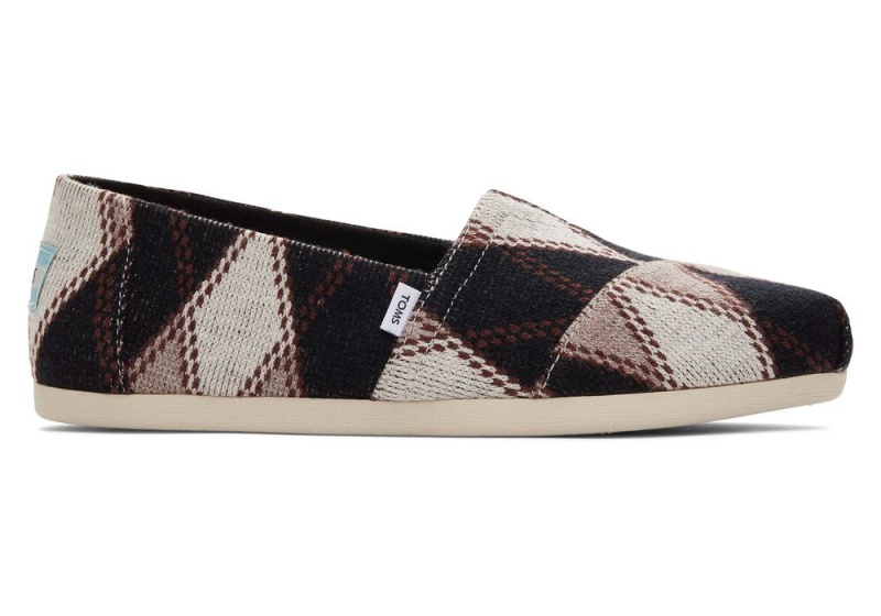 Toms Argyle Knit Schwarz | 7104LMBRO