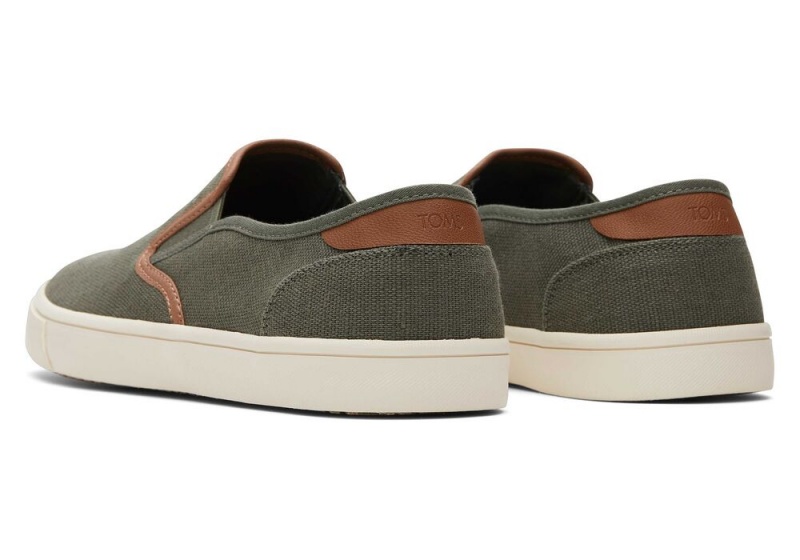 Toms Baja Olive Synthetik Trim Olivgrün | 1520ZKVAC