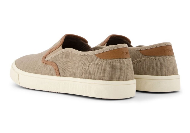 Toms Baja Taupe Synthetik Trim Tiefesgrau | 6428UROHK