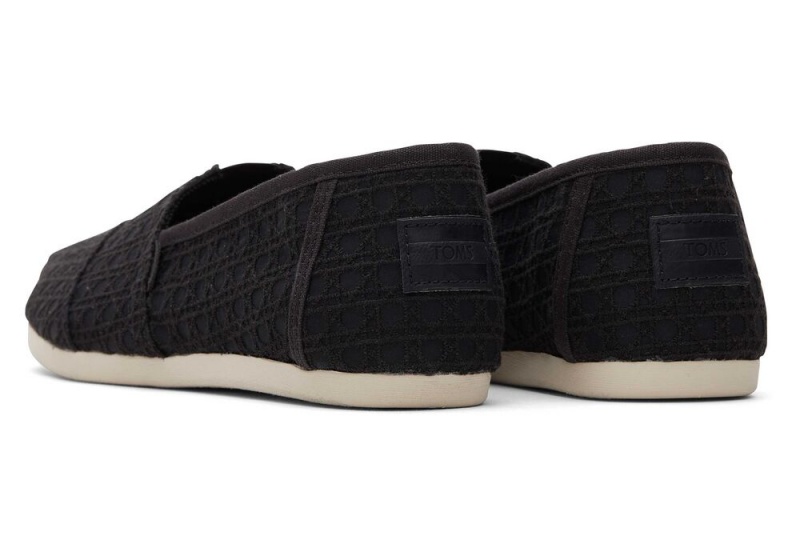 Toms Basket Weave Spitze Schwarz | 6089COLPR