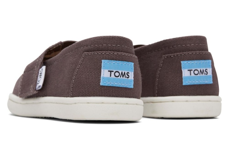 Toms Canvas Toddler Shoe Grau | 4198COTGS