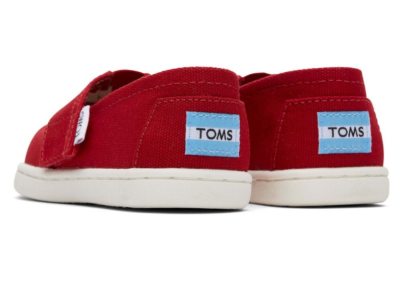 Toms Canvas Toddler Shoe Rot | 7348VTFRW