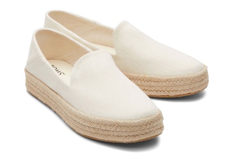 Toms Carolina Twill Beige | 2147ZGLQH