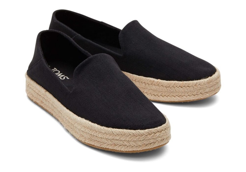 Toms Carolina Twill Schwarz | 5907HFQSK