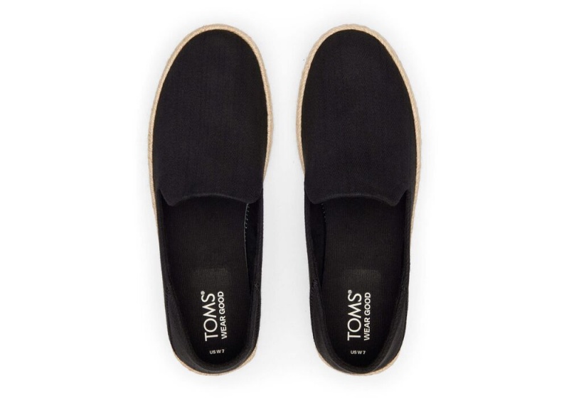 Toms Carolina Twill Schwarz | 5907HFQSK