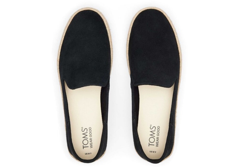 Toms Carolina Wildleder Schwarz | 0841LQJOU