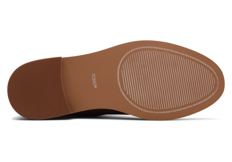 Toms Charlie Chestnut Leder Braun | 9380VMCKX