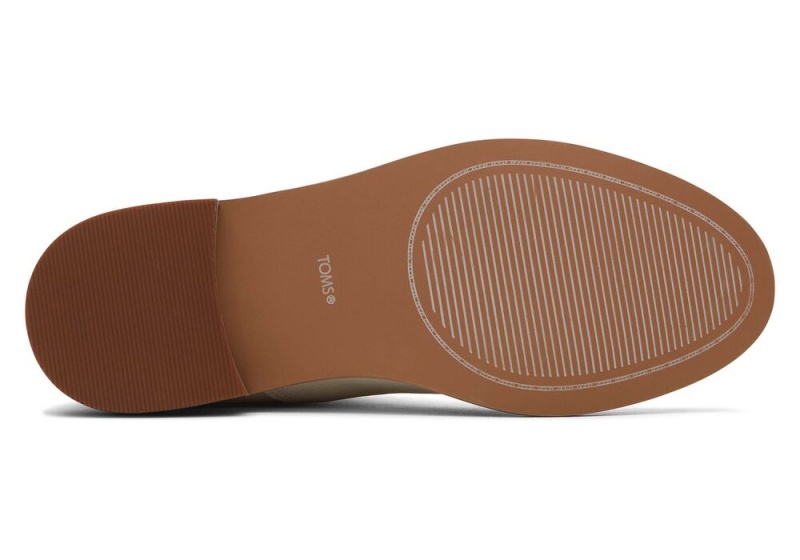 Toms Charlie Light Sand Leder Hellbraun | 9461JKXHF