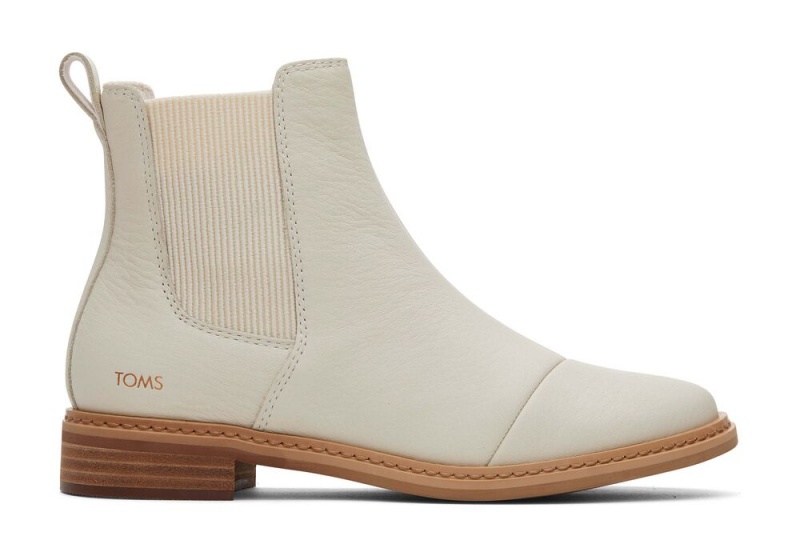 Toms Charlie Light Sand Leder Hellbraun | 9461JKXHF