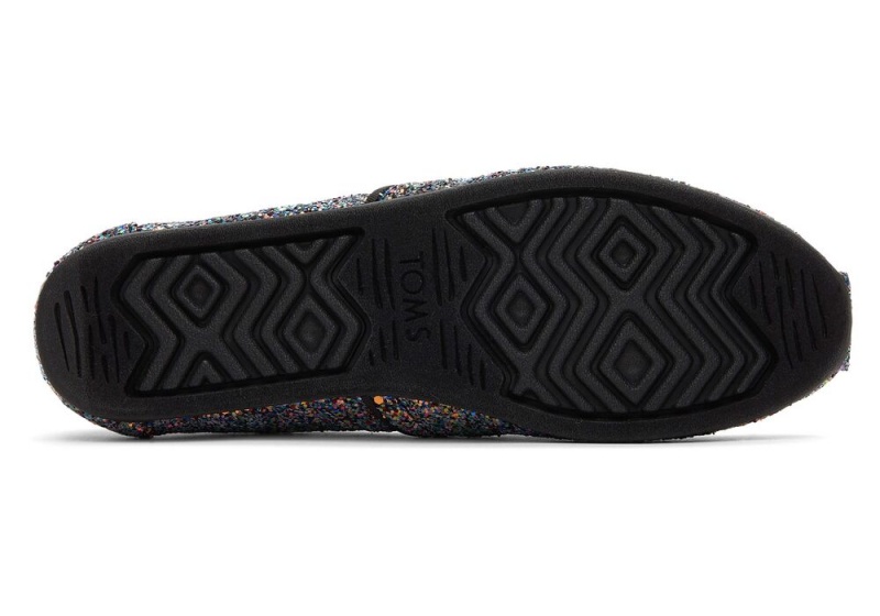 Toms Chunky Glitter Schwarz | 9783WCJIU