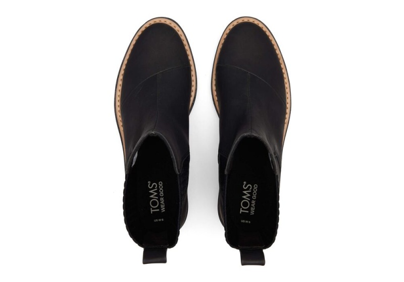 Toms Cort Vegan Schwarz | 3821QYDWA