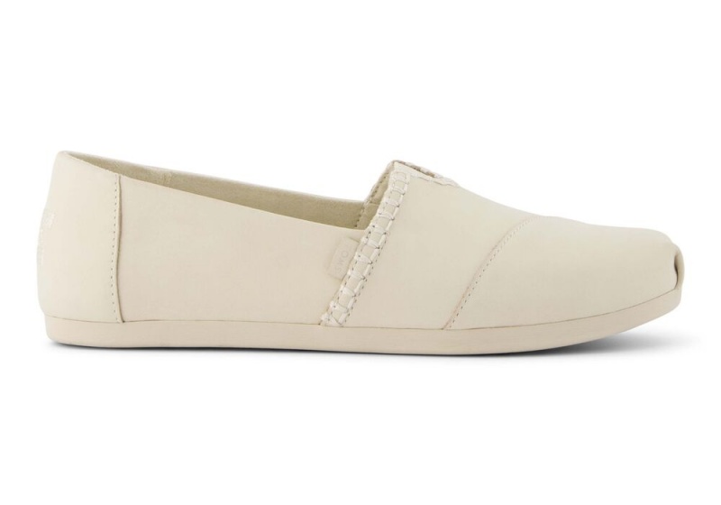 Toms Cream Leder Weiß Rosa | 8452EKIVB