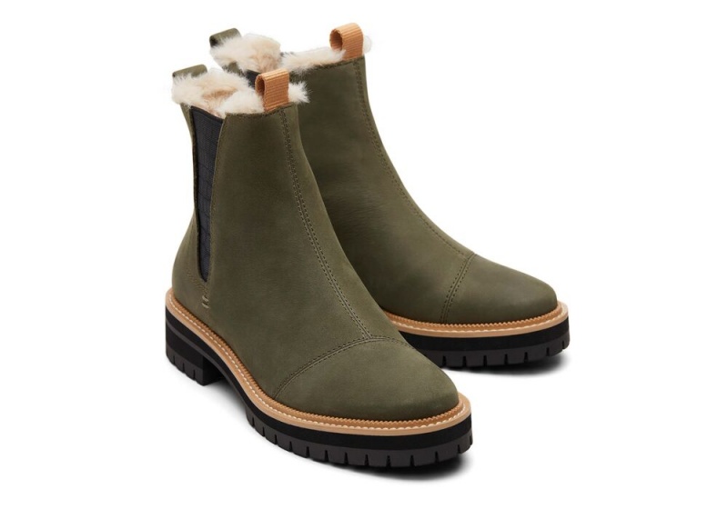 Toms Dakota Olive Wasser Resistant Olivgrün | 4617VFUMC