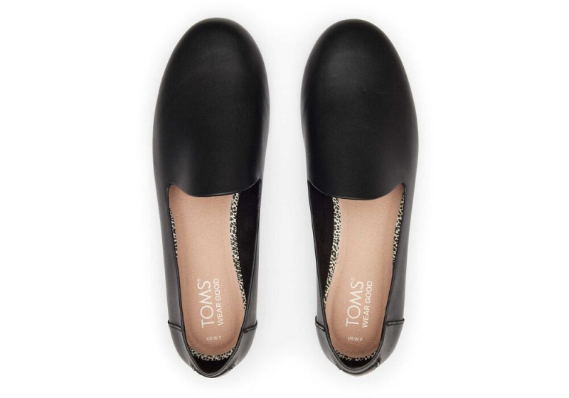 Toms Darcy Leder Schwarz | 3271FQEAY