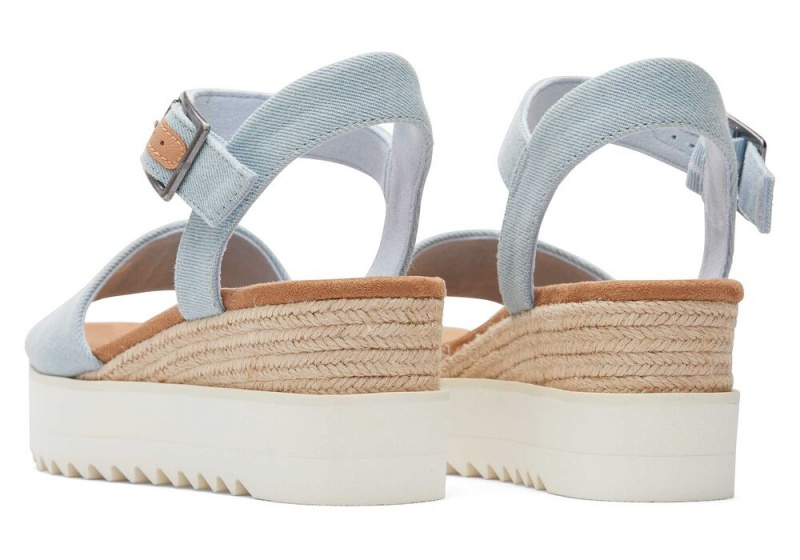 Toms Diana Denim Blau | 0238ZYBHQ