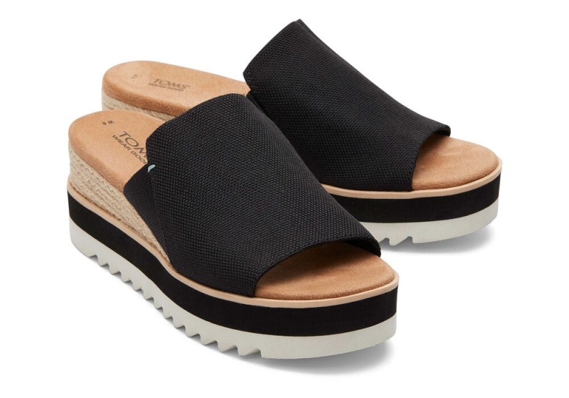 Toms Diana Mule Schwarz | 0135ZOAQB