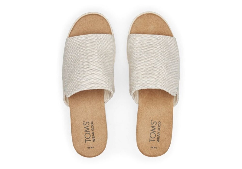 Toms Diana Mule Weite Beige | 1864KZMRL