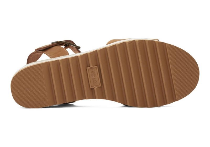 Toms Diana Tan Leder Braun | 0768BVIYW