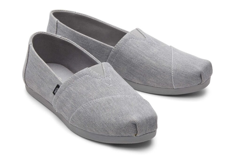 Toms Distressed Twill Grau | 8139XEAPC